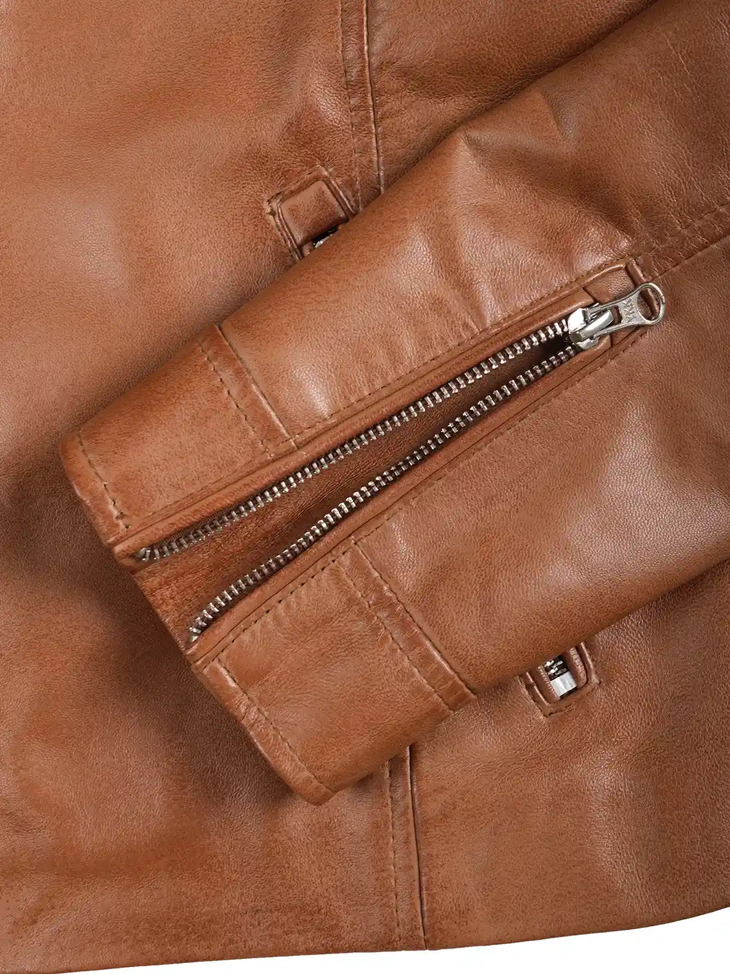 womens tan leather jacket 